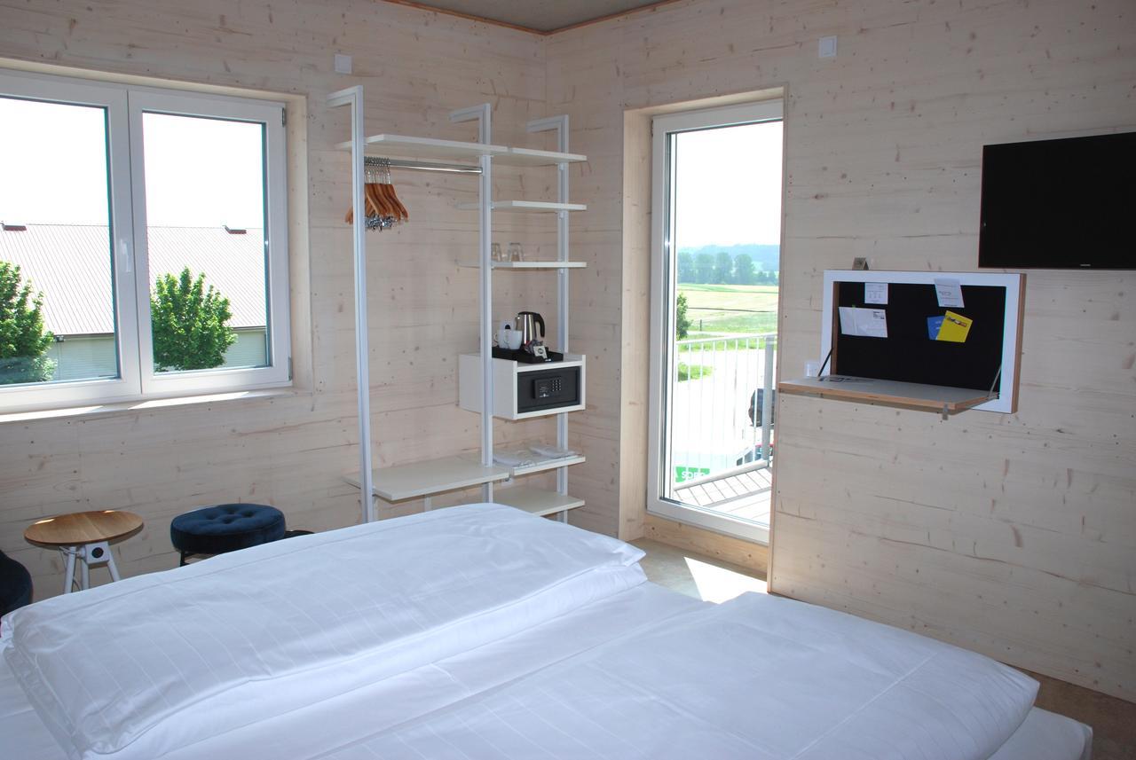 Schlafzimmer - Self Check-In Dinkelsbühl Buitenkant foto